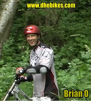 Click here to watch this mountain bike video on YouTube featuring Brian O from the Superheroes movies